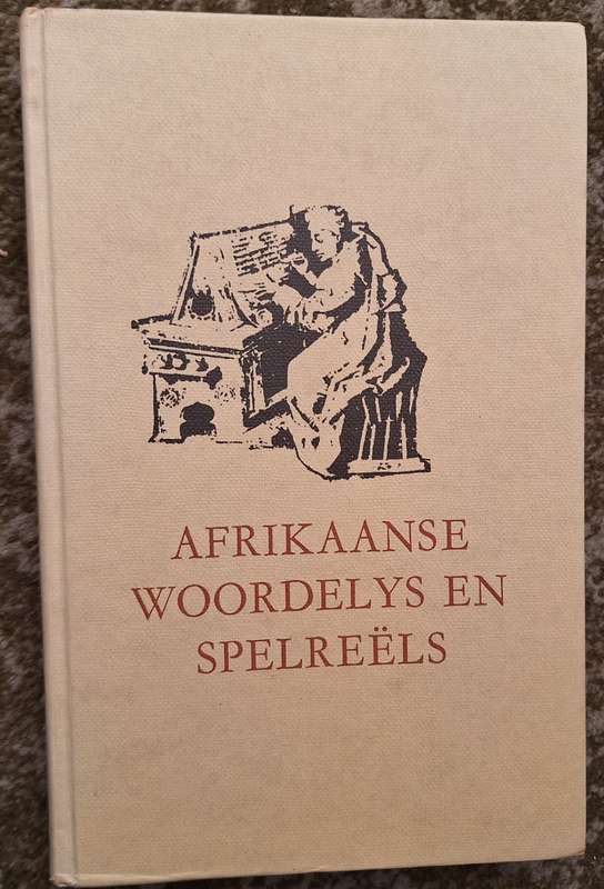 Afrikaanse Woordelys en Spelreels Hardeband Sewende, Verbeterde Uitgawe, Agste Oplaag