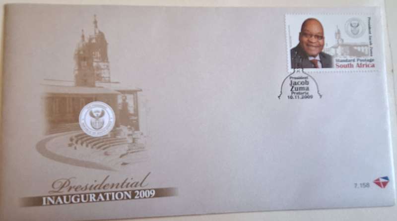 South Africa 2009 Presidential Inauguration FDC