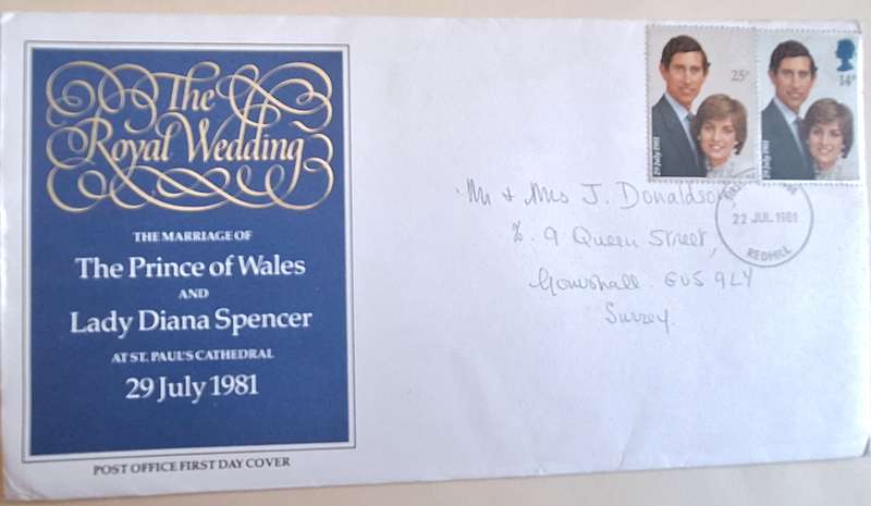 GB 1981 Royal Wedding FDC