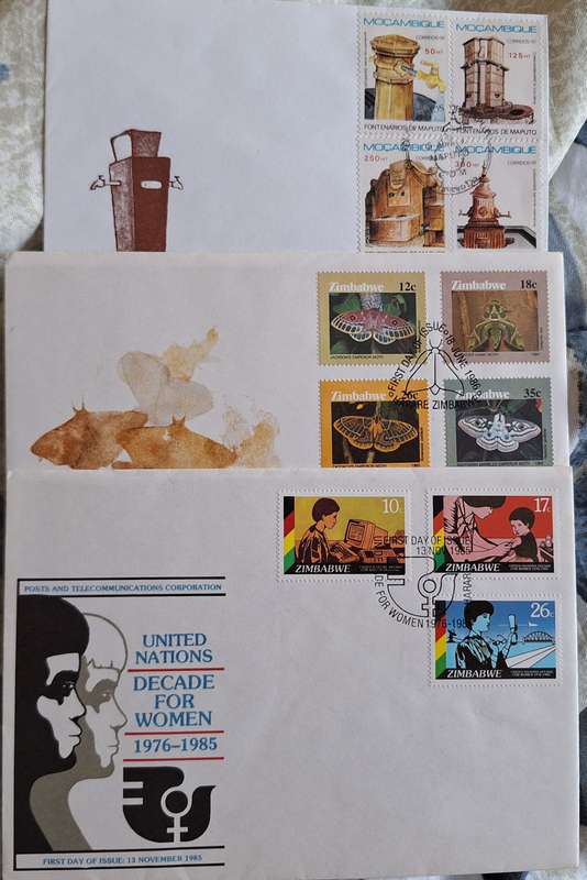 Mozambique Mixed Lot 3 FDCs