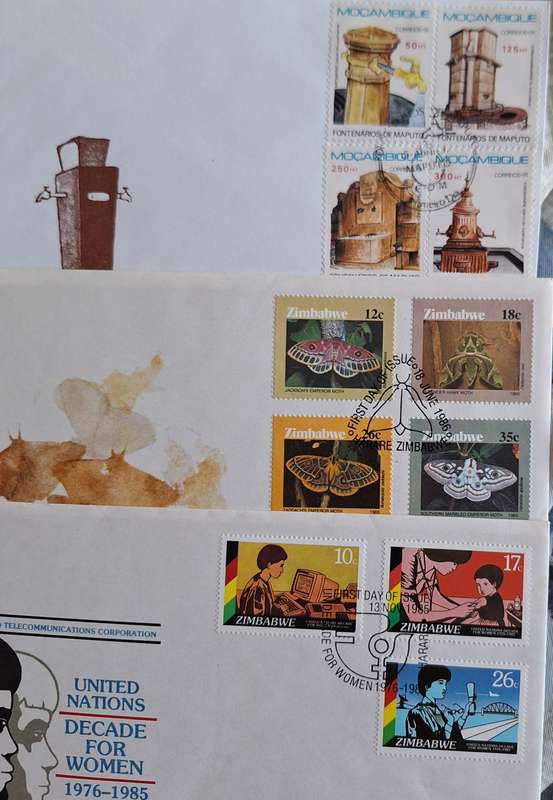 Mozambique Mixed Lot 3 FDCs