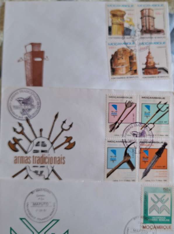Mozambique Mixed Lot 3 FDCs