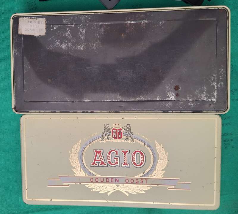Vintage Agio Gouden Oogst Cigar Tin