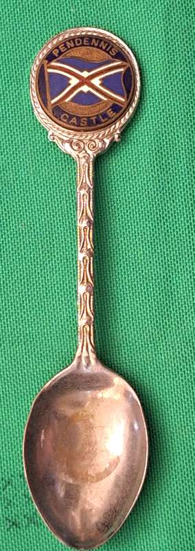Vintage Union Castle Line Pendennis Castle Teaspoon