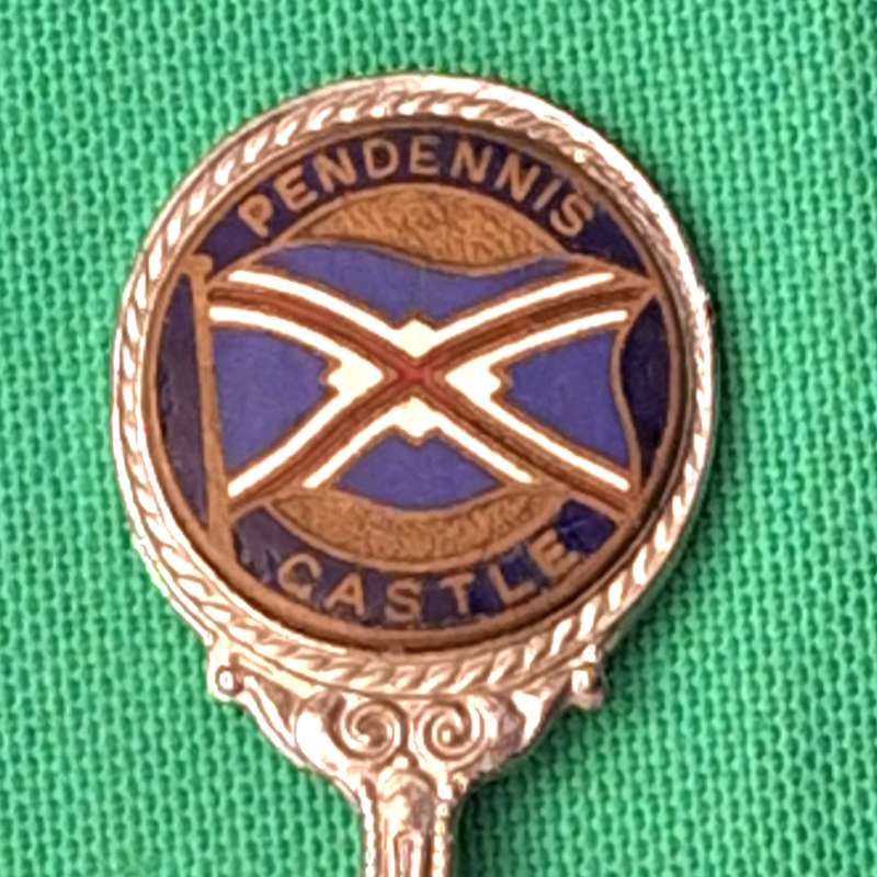 Vintage Union Castle Line Pendennis Castle Teaspoon