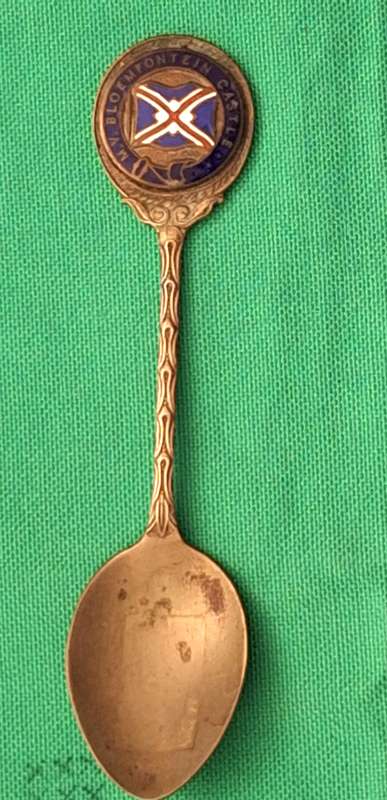 Vintage Union Castle Line Bloemfontein Castle Teaspoon