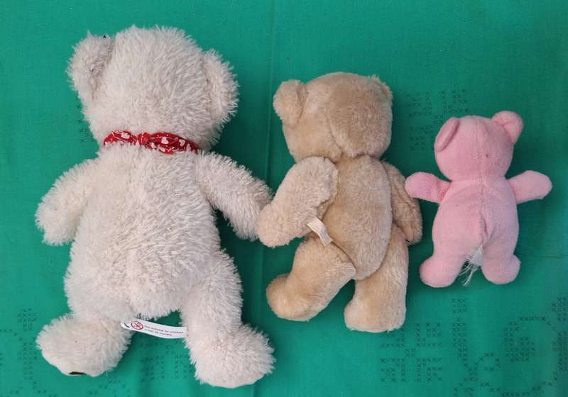 3 Soft Toys Bears