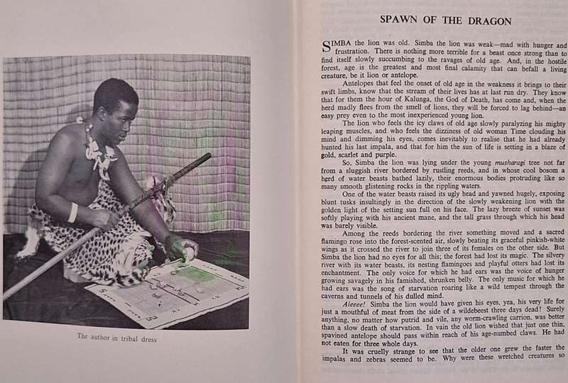 Indaba, My Children by Vusamazula C Mutwa Hardcover 1966 Shortened Version