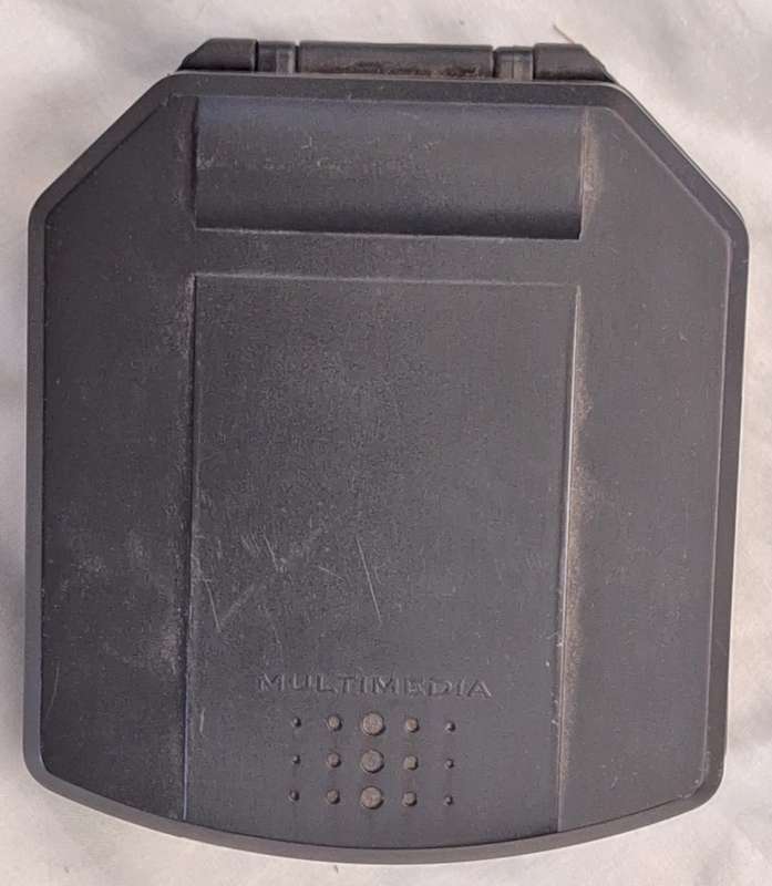 Hard Plastic 10 CD Storage Box