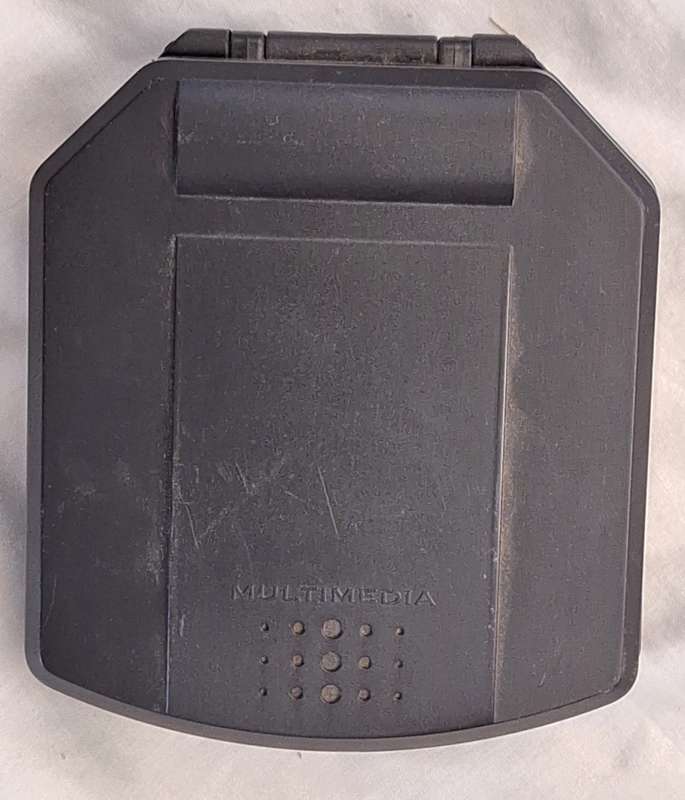 Hard Plastic 10 CD Storage Box