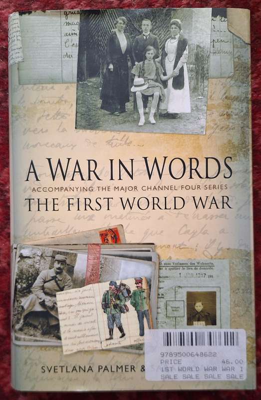 A War in Words by Svetlana Palmer and Sarah Wallis Hardcover 1988