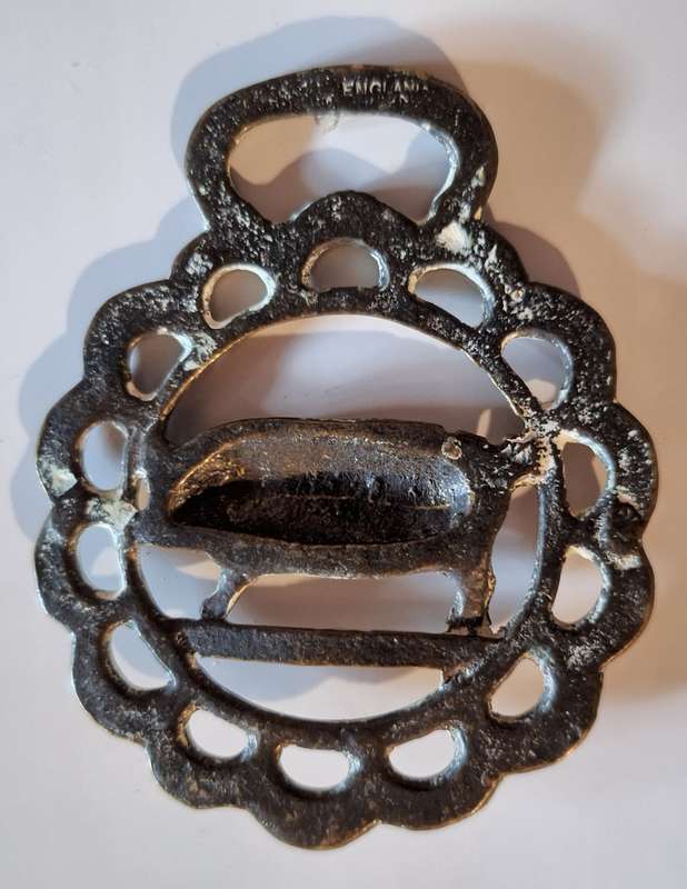 Horse Brass Pig