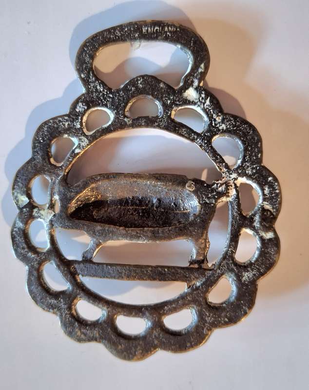 Horse Brass Pig