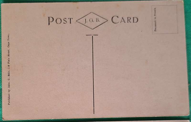 Vintage John G Bain Post Card of Rhodes Statue, Bulawayo, Rhodesia