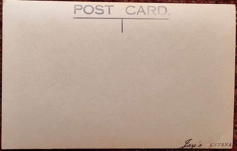 Vintage Post Card by Jay's Knysna of The Post Office, George