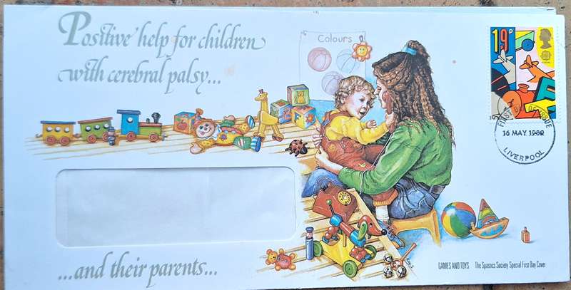 GB 1989 The Spastics Society Cover