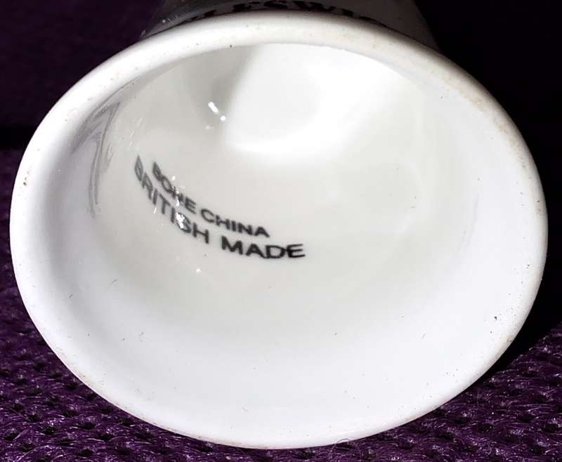 Thimble Bone China British Made Giggleswick