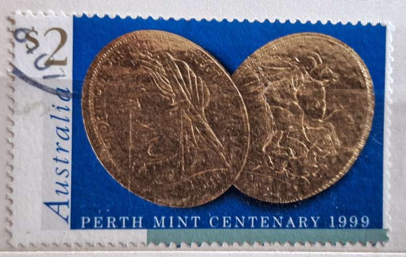 Australia 1999 Perth Mint Centenary 1 Used Hinged stamp