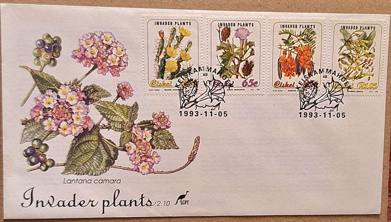 Ciskei 1993 Invader Plants FDC