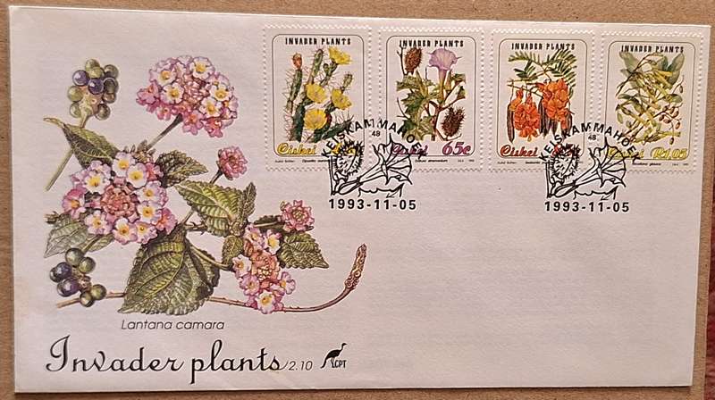 Ciskei 1993 Invader Plants FDC