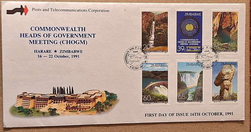 Zimbabwe 1991 Commonwealth Heads of Government Meeting FDC