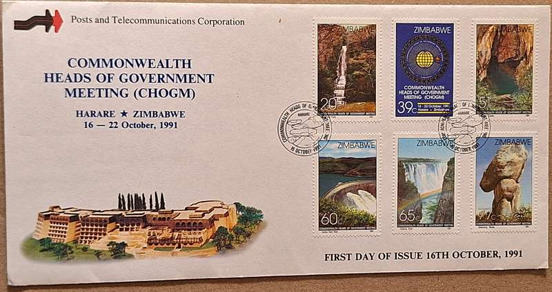Zimbabwe 1991 Commonwealth Heads of Government Meeting FDC