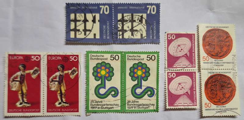 Germany Mixed Lot of 5 Used Pairs