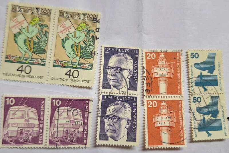 Germany Mixed Lot of 5 Used Pairs