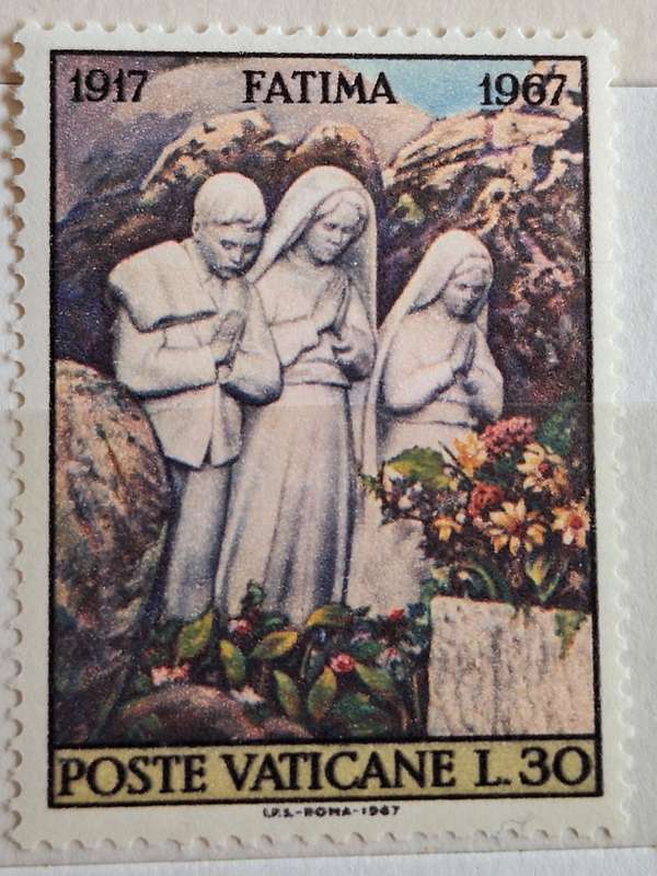 Vatican City 1967 Shepherd Children 1 Mint stamp