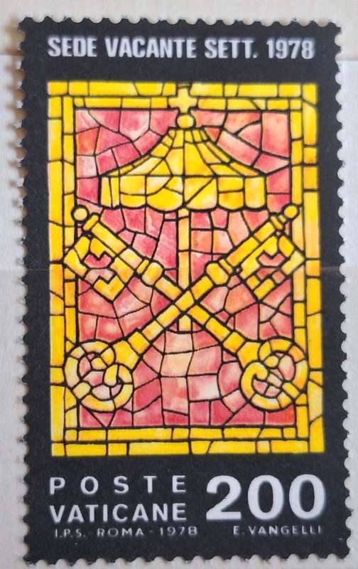 Vatican City 1978 Papal insignia 1 Mint stamp