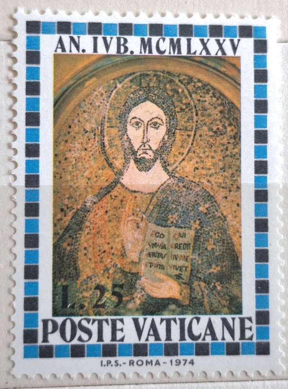 Vatican City 1974 Religious painting 1 Mint stamp