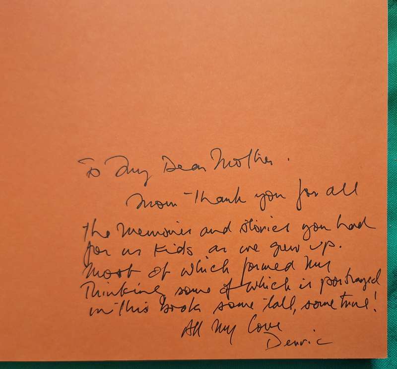 Derric van Rensburg Coffee Table Book Hardcover 2007 Inscribed by Derric to his mother.