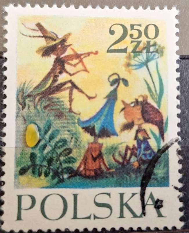 Poland 1962 Fairy tales 1 Cancelled stamp