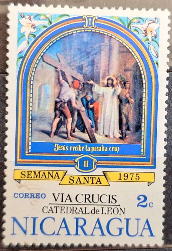 Nicaragua 1975 Easter 1 Mint stamp