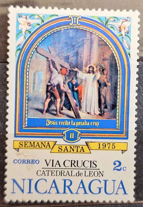 Nicaragua 1975 Easter 1 Mint stamp