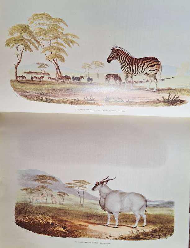 Portraits of the Game and Wild Animals of Southern Africa by Capt. W Cornwallis Harris Hardcover