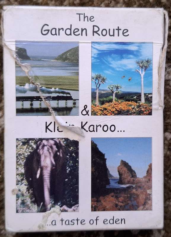 South African Playing Cards The Garden Route and Klein Karoo by Protea Playing Cards