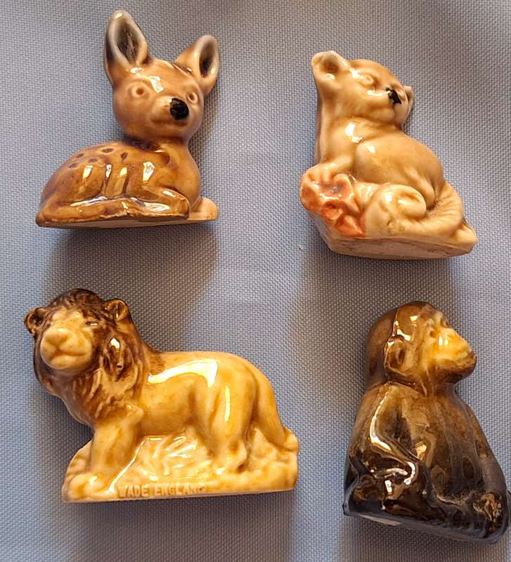 Wade Whimsies 4 : Monkey Lion Deer Bush Baby
