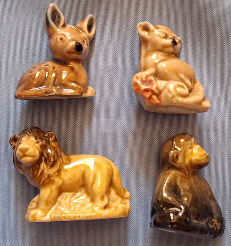 Wade Whimsies 4 : Monkey Lion Deer Bush Baby