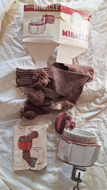 Vintage Tricot Miracle Knitting Machine