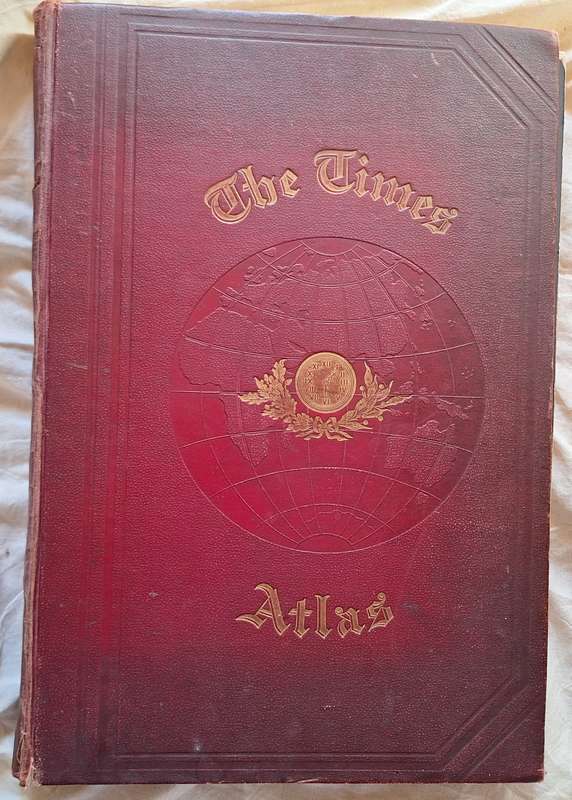 The Times Atlas 1900 Large Hardcover
