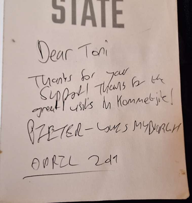 Gangster State: Unravelling Ace Magashule's Web of Capture by Pieter-Louis Myburgh Signed Copy