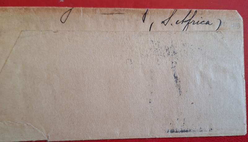 Postal Stationery Preprinted Victoria Half penny Date stamp London 1899 Posted to Johannesburg