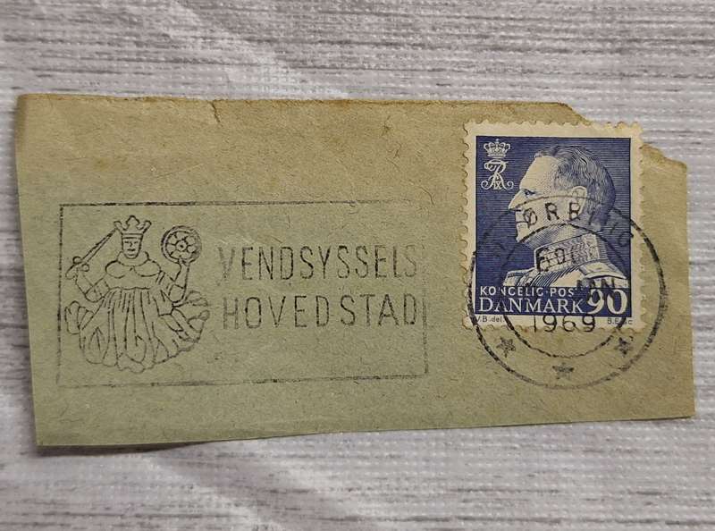 Denmark 1969 Vendsyssels Hovedstad Postmark