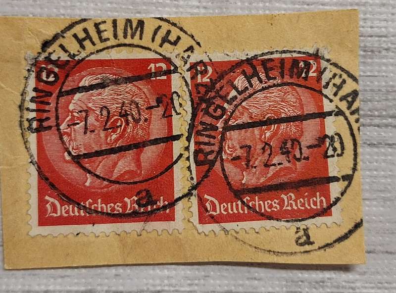 Germany 1940 Ringelheim Postmark