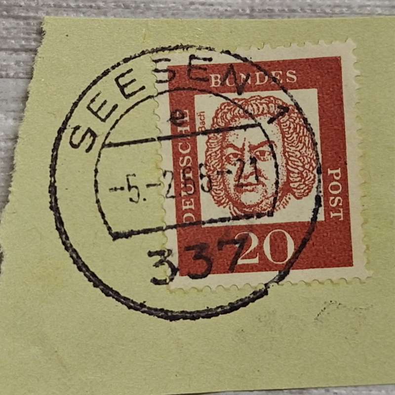 Germany 1985 Seesen Postmark