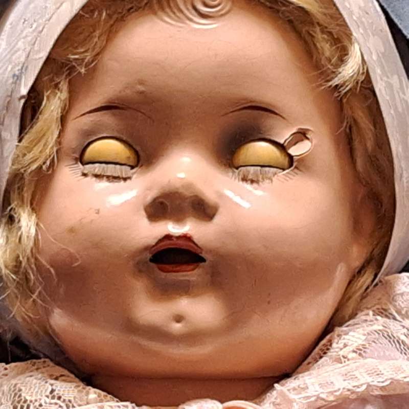 44cm Reliable Composition Doll Made in Canada