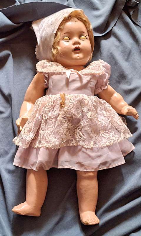 44cm Reliable Composition Doll Made in Canada