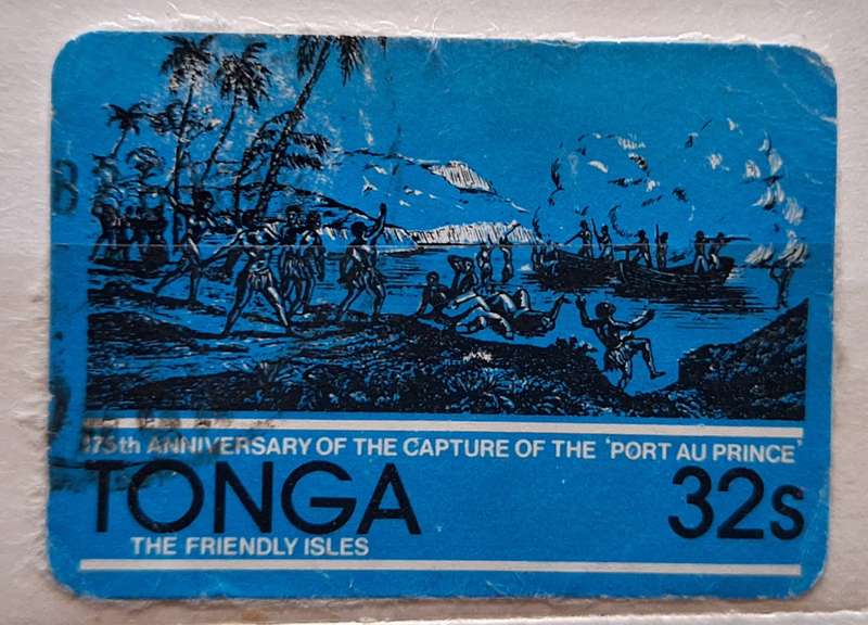 Tonga 1981 Port Au Prince Capture Anniversary 1 Used stamp