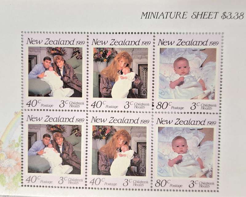 New Zealand 1989 Health Issue Mint Miniature Sheet